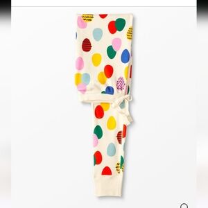 Hanna Andersson Women Easter Egg Long John Pajama Pants L Novelty Spring sk1